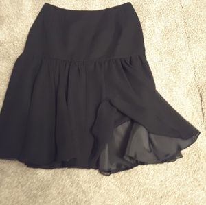 VICTOR COSTA  women's Evening skirt, Below knee 14/16  black